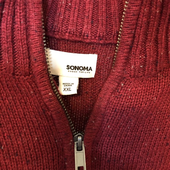 Kohl's Sweaters Kohls Sonoma Mens Quarter Zipper Sweater Sz Xxl Poshmark